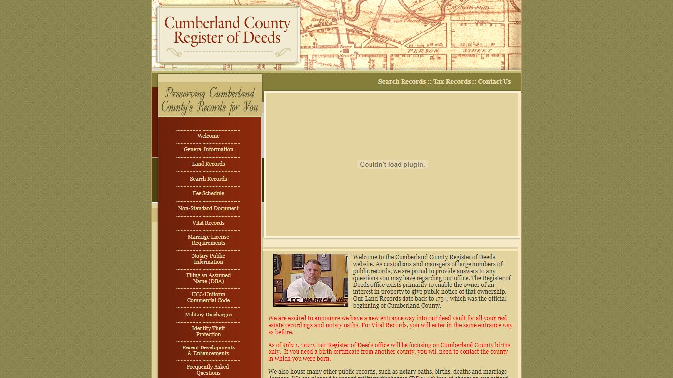 Cumberland County Register of Deeds